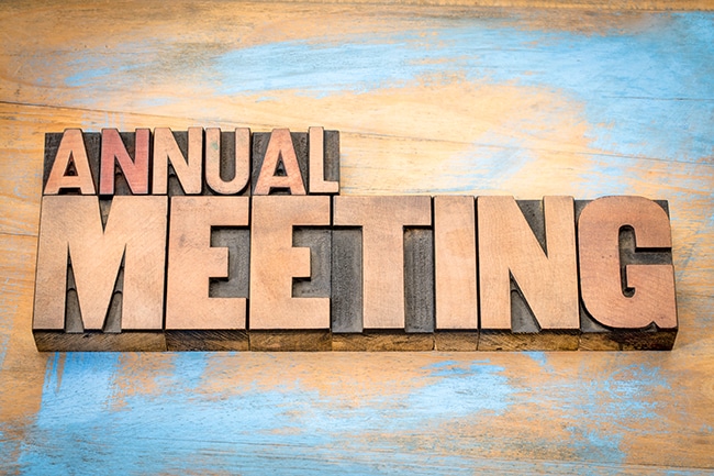 CDS 2021 Annual Meeting Agenda